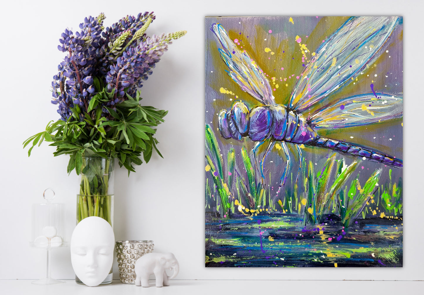 "Iridescent Journey" Original Painting by Maryanne Grando - SOLD
