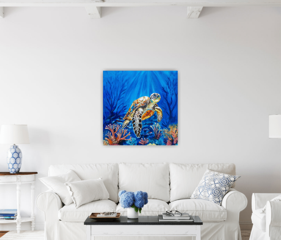 "Serenity" – Original Painting by Maryanne Grando -SOLD