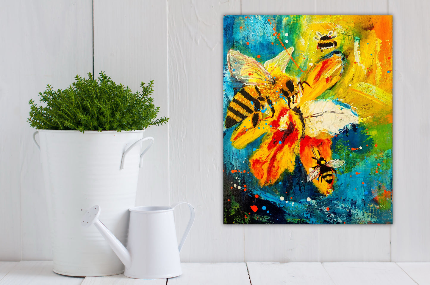 "Golden Harmony" Original Painting by Maryanne Grando - SOLD