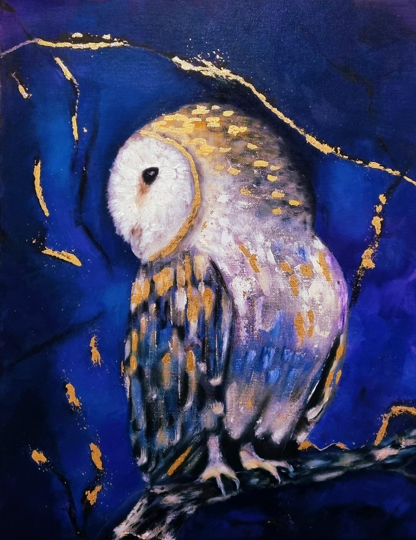 "Whispers of Knowing" - Original Painting by Maryanne Grando