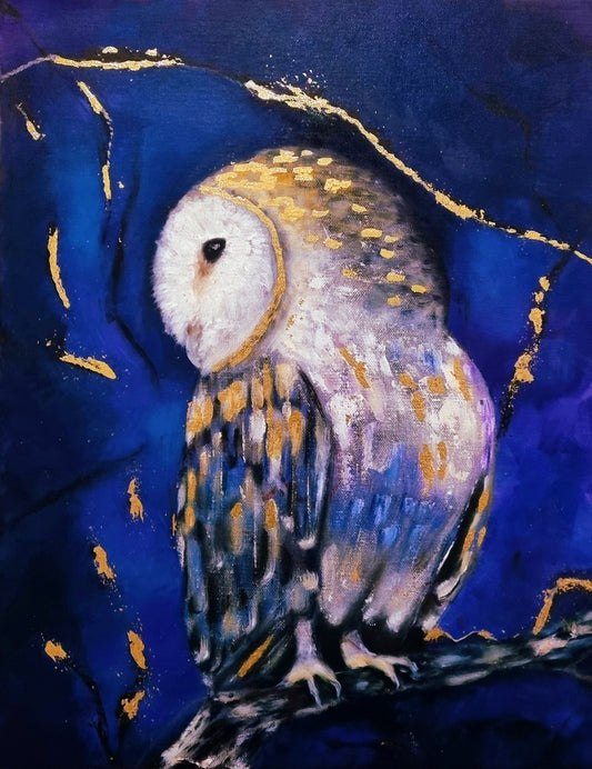 "Whispers of Knowing" - Original Painting by Maryanne Grando