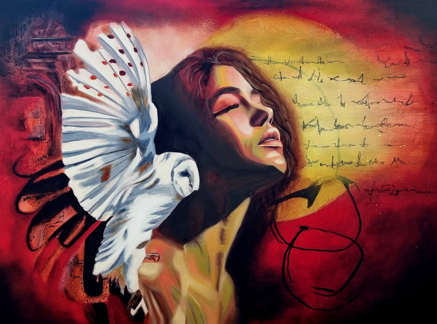 "Knowing" – Original Painting by Maryanne Grando