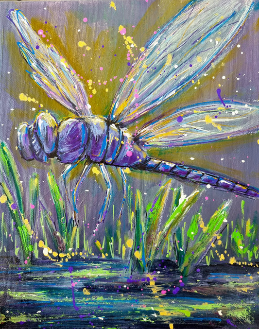 "Iridescent Journey" Original Painting by Maryanne Grando - SOLD