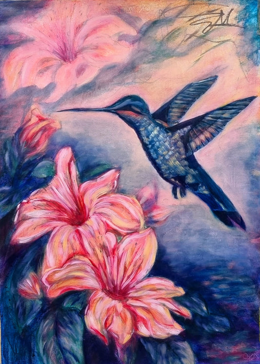 "Stillness in Motion"- Original Painting by Maryanne Grando