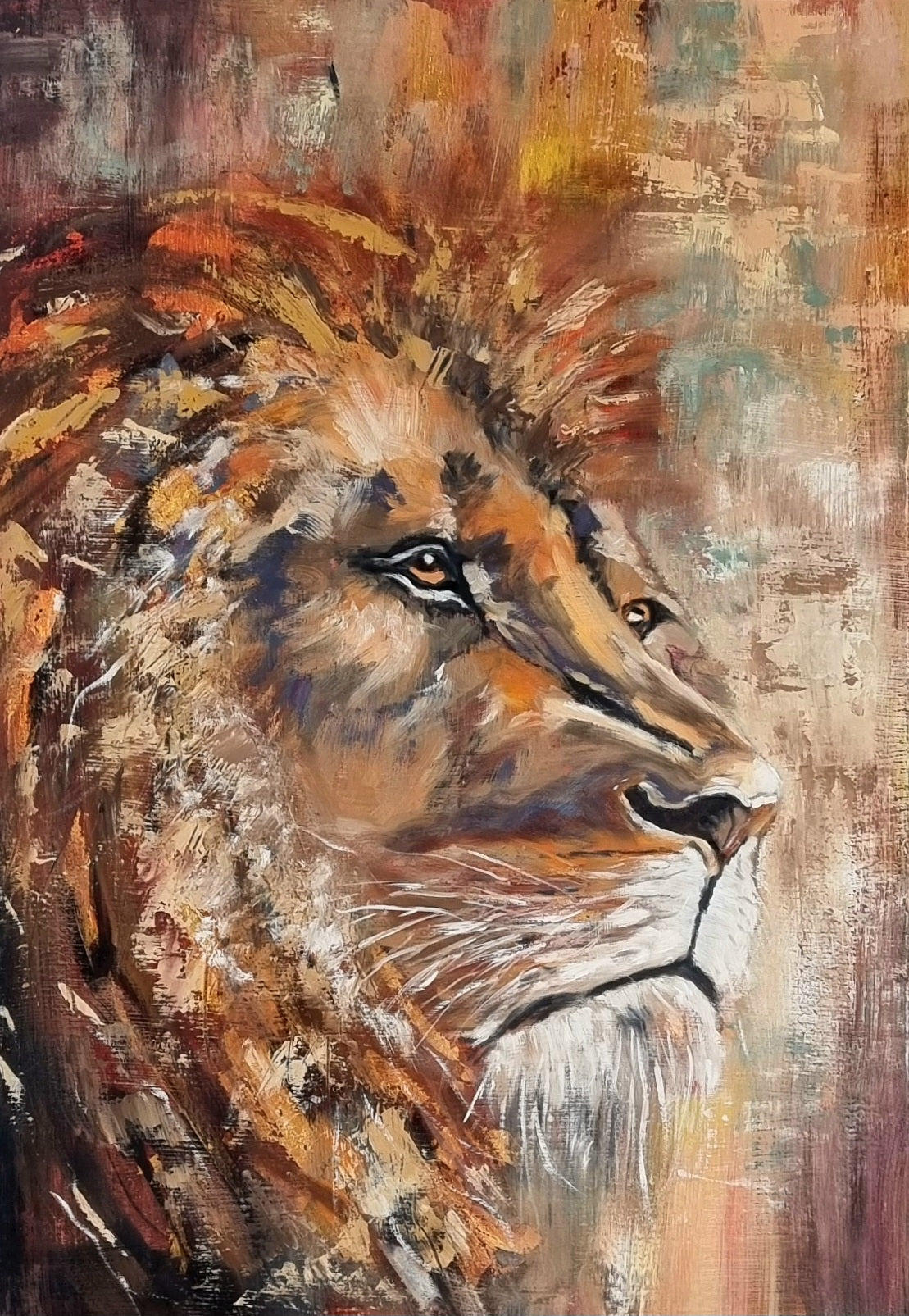 “Courage” - Original Painting by Maryanne Grando