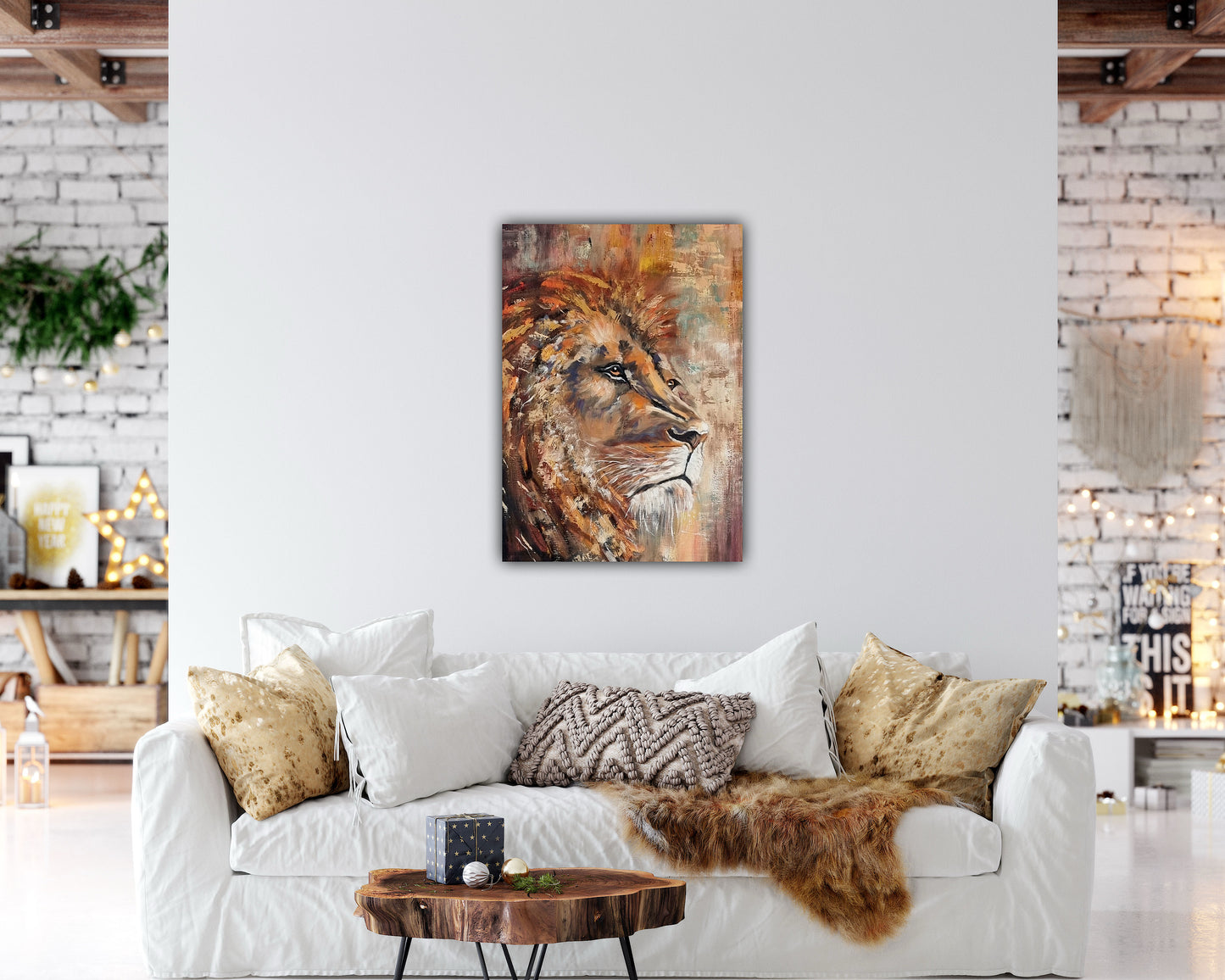 “Courage” - Original Painting by Maryanne Grando