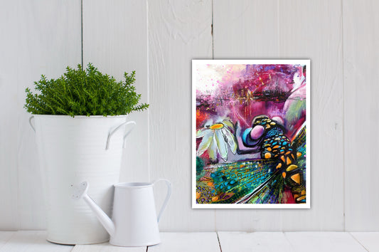 "Vibrance in Flight"- Original Print