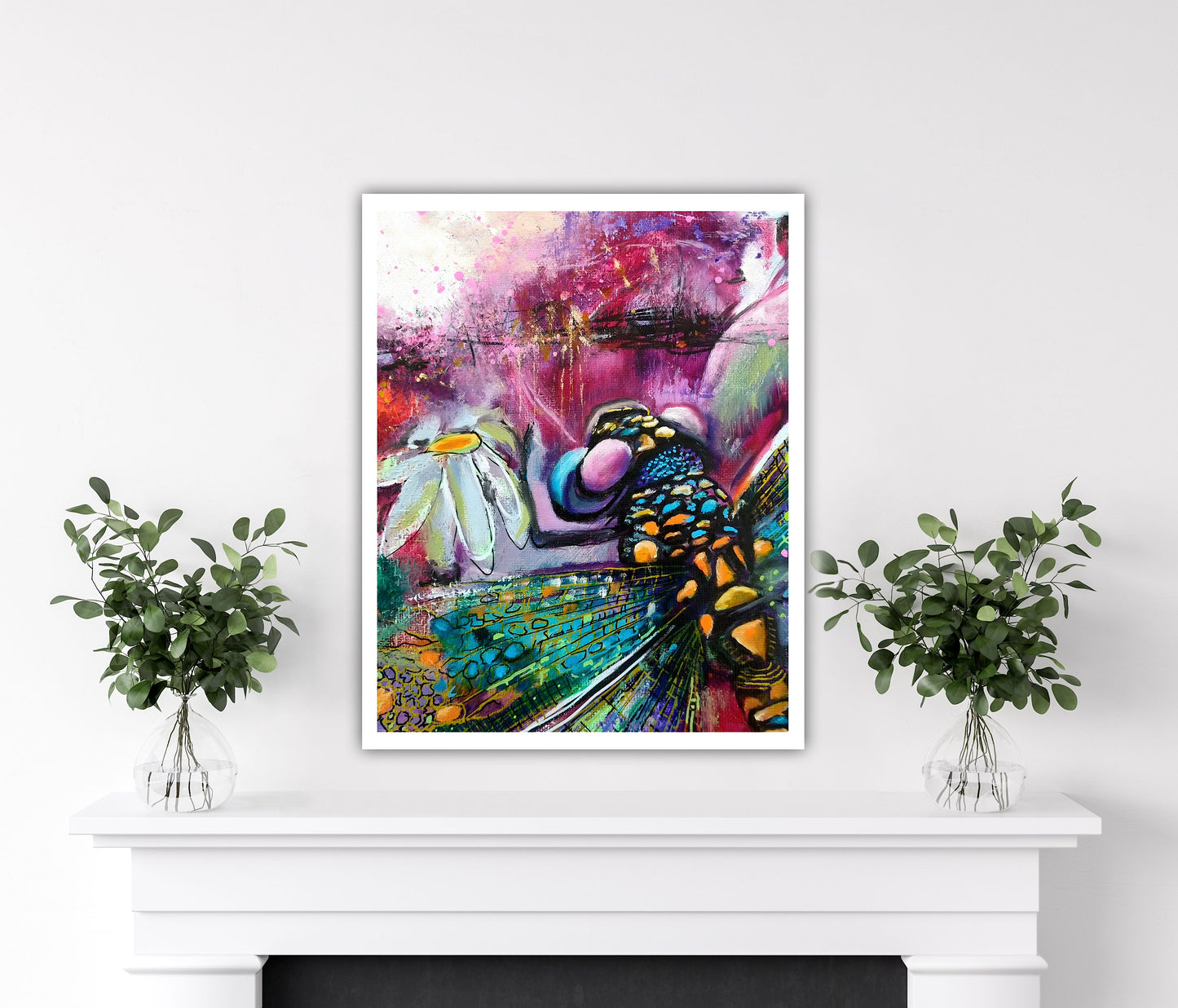 "Vibrance in Flight"- Original Print