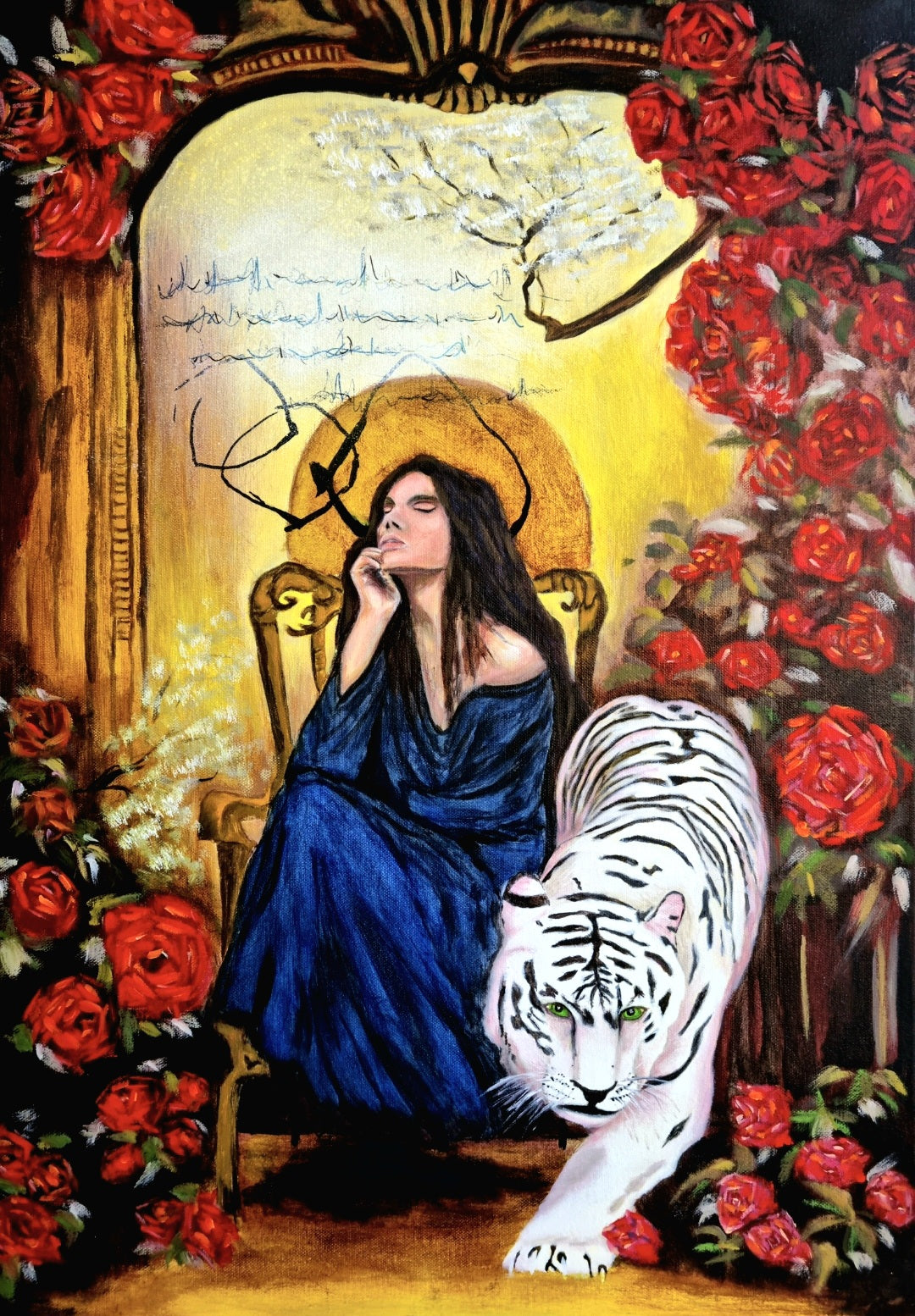 "Seeing" - Original Painting by Maryanne Grando