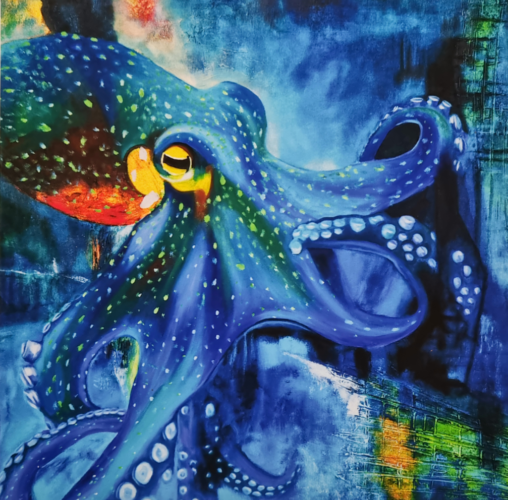 "Flow" Original Painting by Maryanne Grando