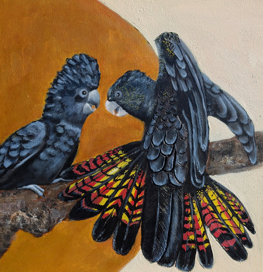 "Unveiling Truths" - Original Painting by Maryanne Grando