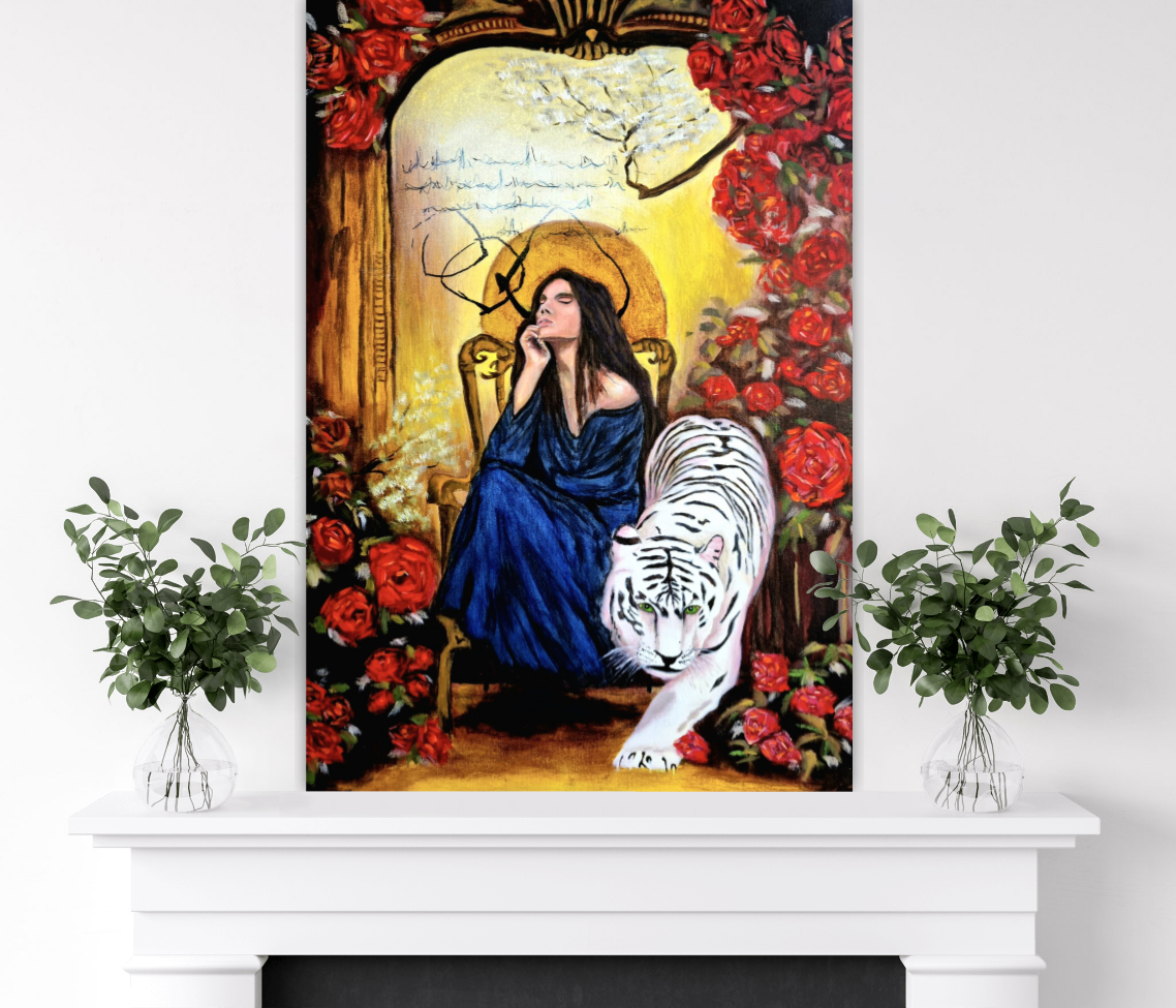 "Seeing" - Original Painting by Maryanne Grando